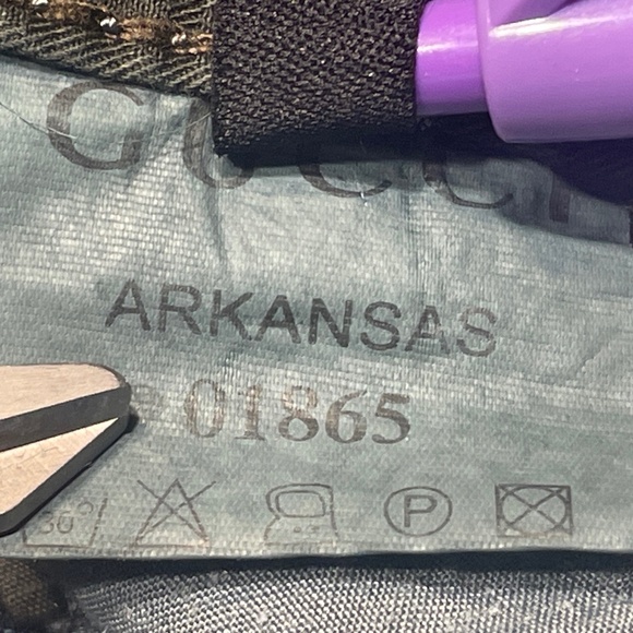 Gucci Arkansas 01865 Denim Jeans 35x32 Made In Italy - Picture 11 of 16